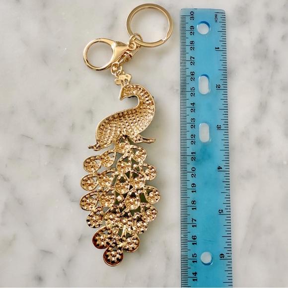 Peacock Key Ring - Picture 2 of 2